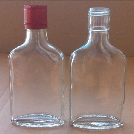 玻璃瓶定做保健酒瓶保健酒玻璃瓶烤花保健酒瓶出口玻璃瓶