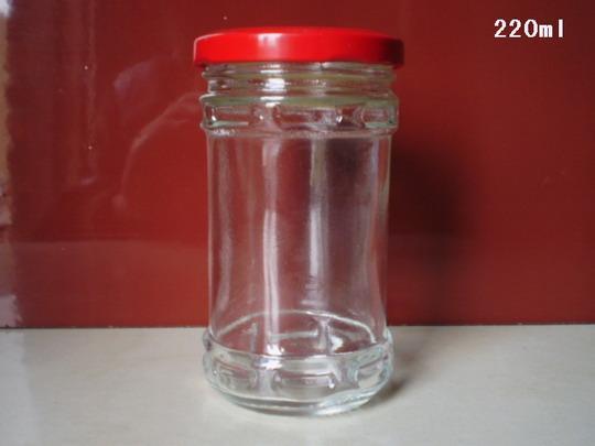 玻璃瓶开发定做220毫升辣椒酱瓶280毫升辣椒酱瓶出口辣椒酱瓶
