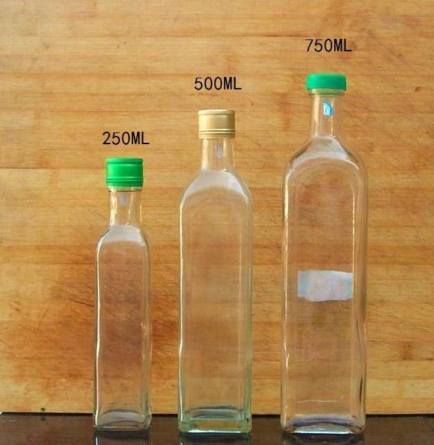 玻璃瓶开发250毫升橄榄油瓶500毫升橄榄油瓶出口玻璃瓶